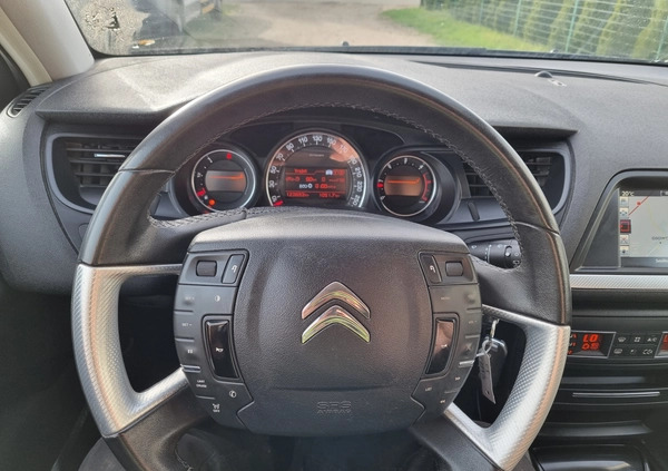 Citroen C5 cena 28900 przebieg: 123000, rok produkcji 2016 z Lędziny małe 79